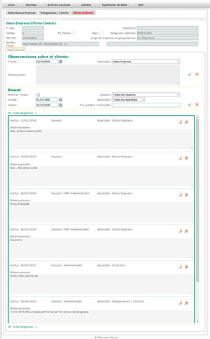 Gestion PRL2 Notas